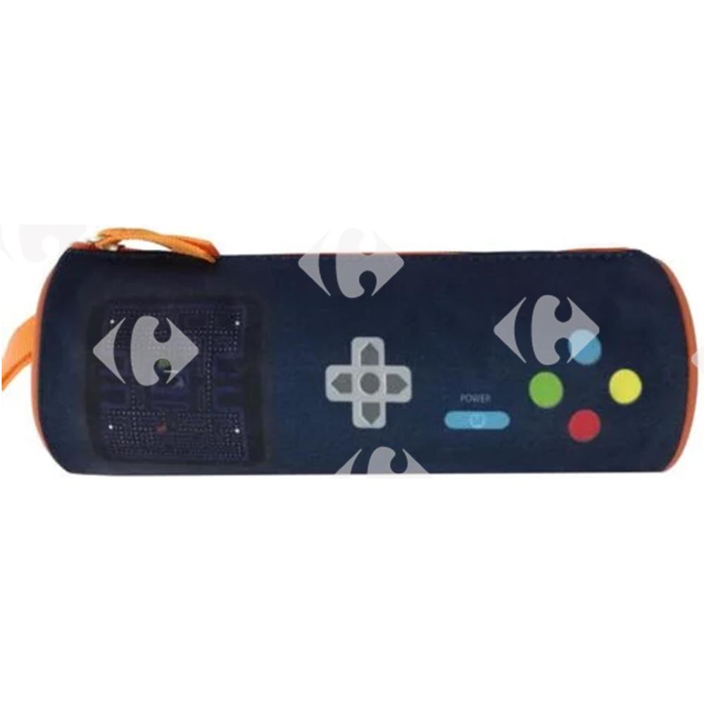 [685841] Trousse Ronde Noire Game 22x7