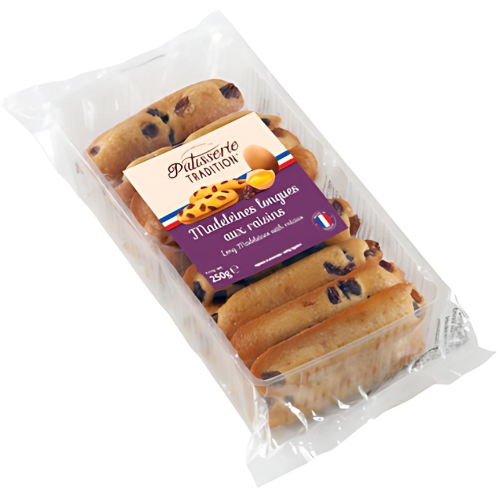 [700266] Madeleine Longue Raisin Pâtisserie Tradition 250g