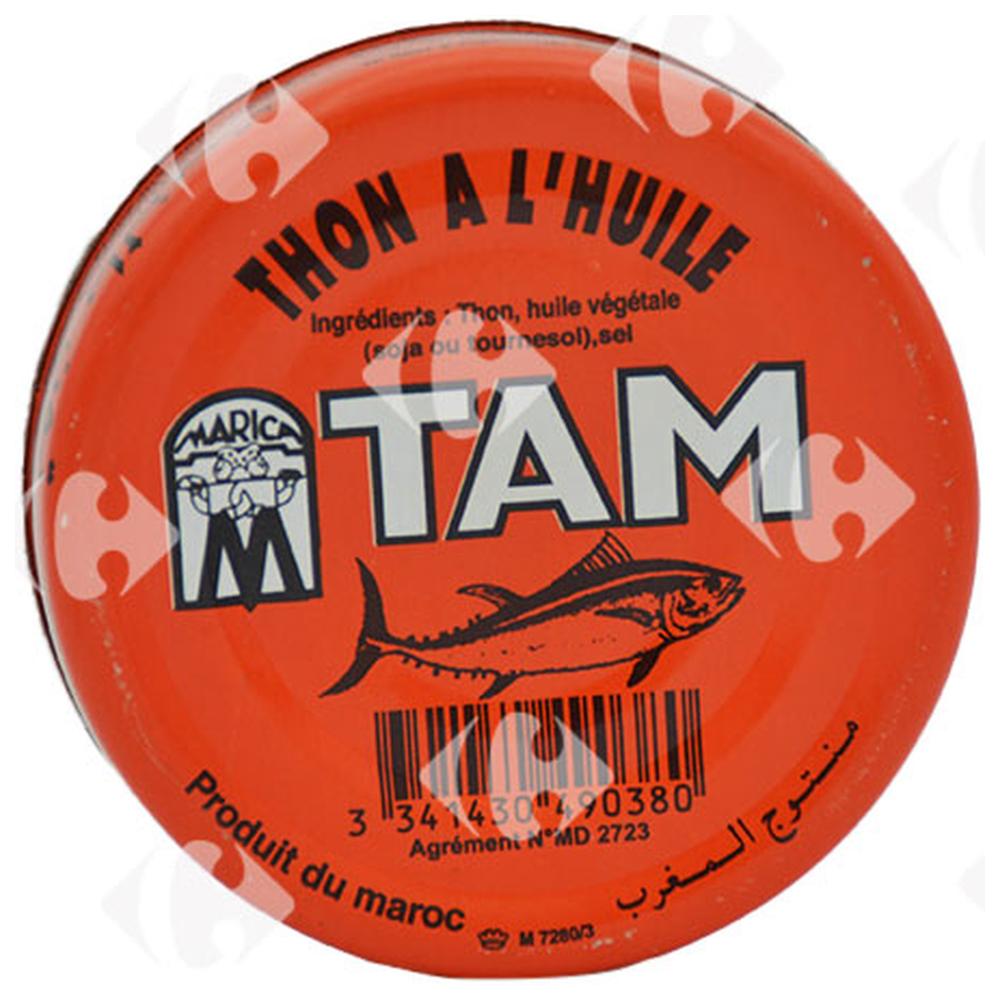 Conserve de Thon Entier Tam 85g.