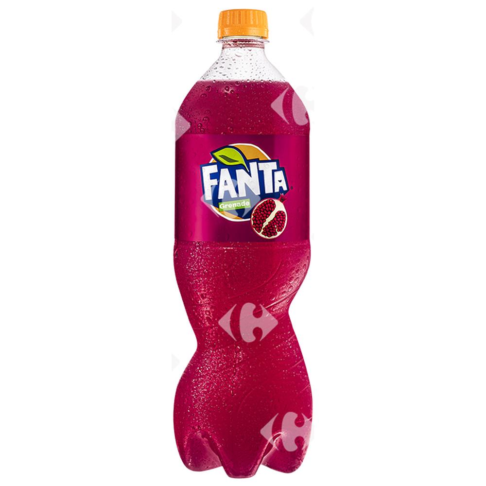 Boisson gazeuse Fanta grenade bouteille 25cl.