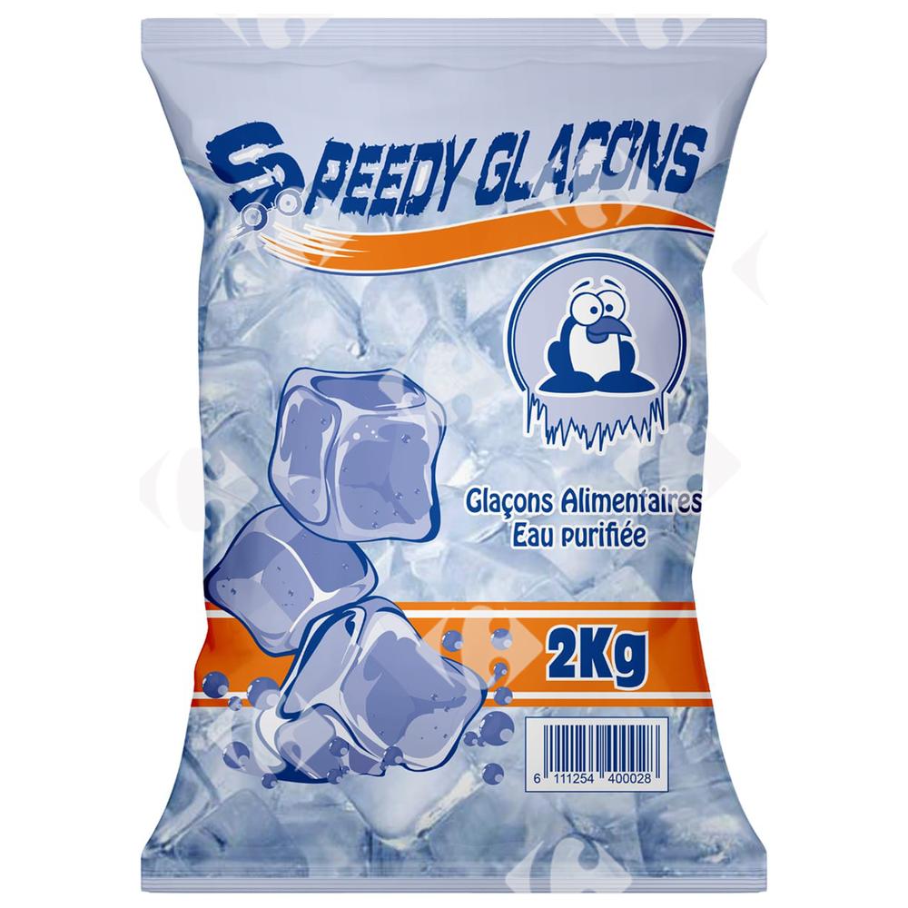Glaçons speedy 2kg.