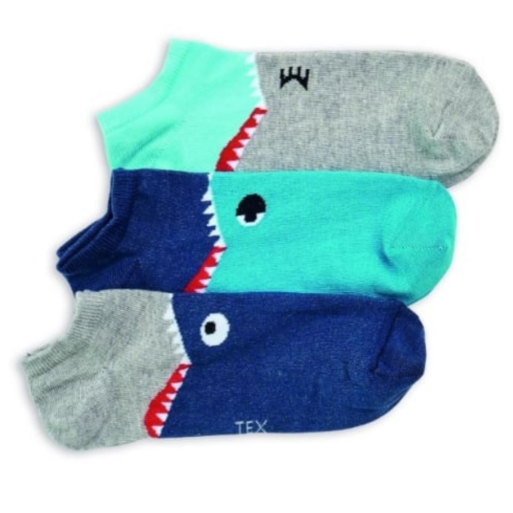 [691528] Chaussettes Garçon Bleue Tex Home 3 pièces