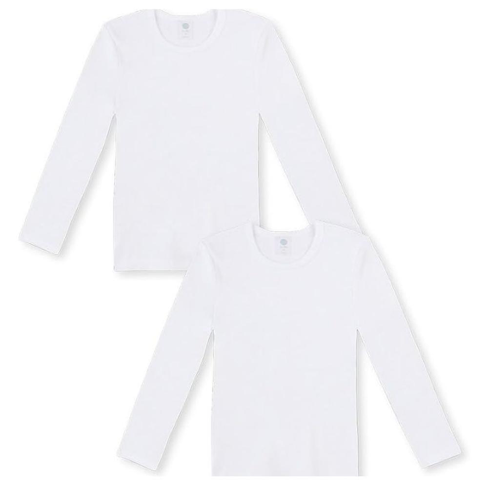 T-shirt Garçon Manches Longues Coton Tex Home 100% Coton 2 pièces