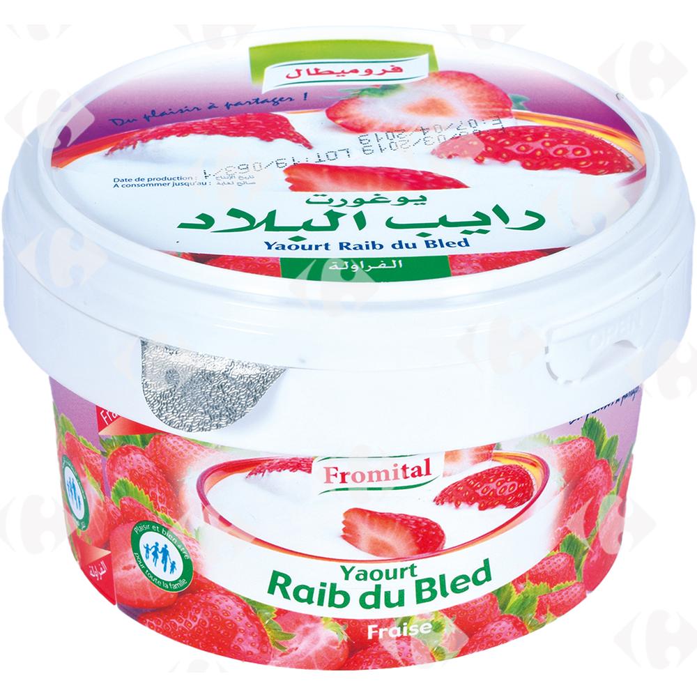 Raib du Bled Fraise Fromital 450g.