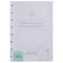 Recharge Carnet A5 50 feuilles Quadrillé Talia 21 x 15 cm