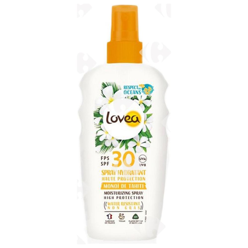 [667375] Spray Hydratant Très Haute Protection SPF 30 Monoï Tahiti Lovea 150ml.
