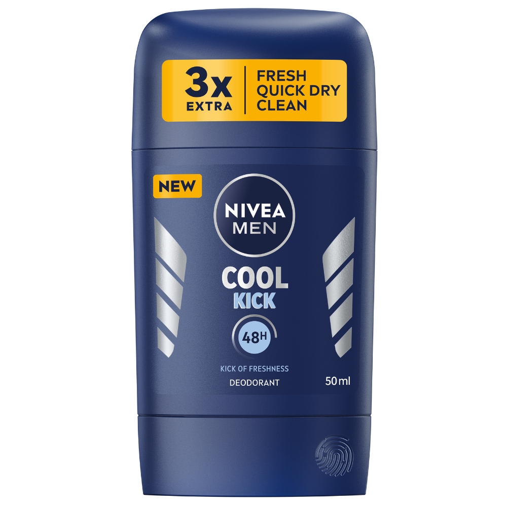 Déodorant Homme Stick Cool Kick Nivea Men 50ml.