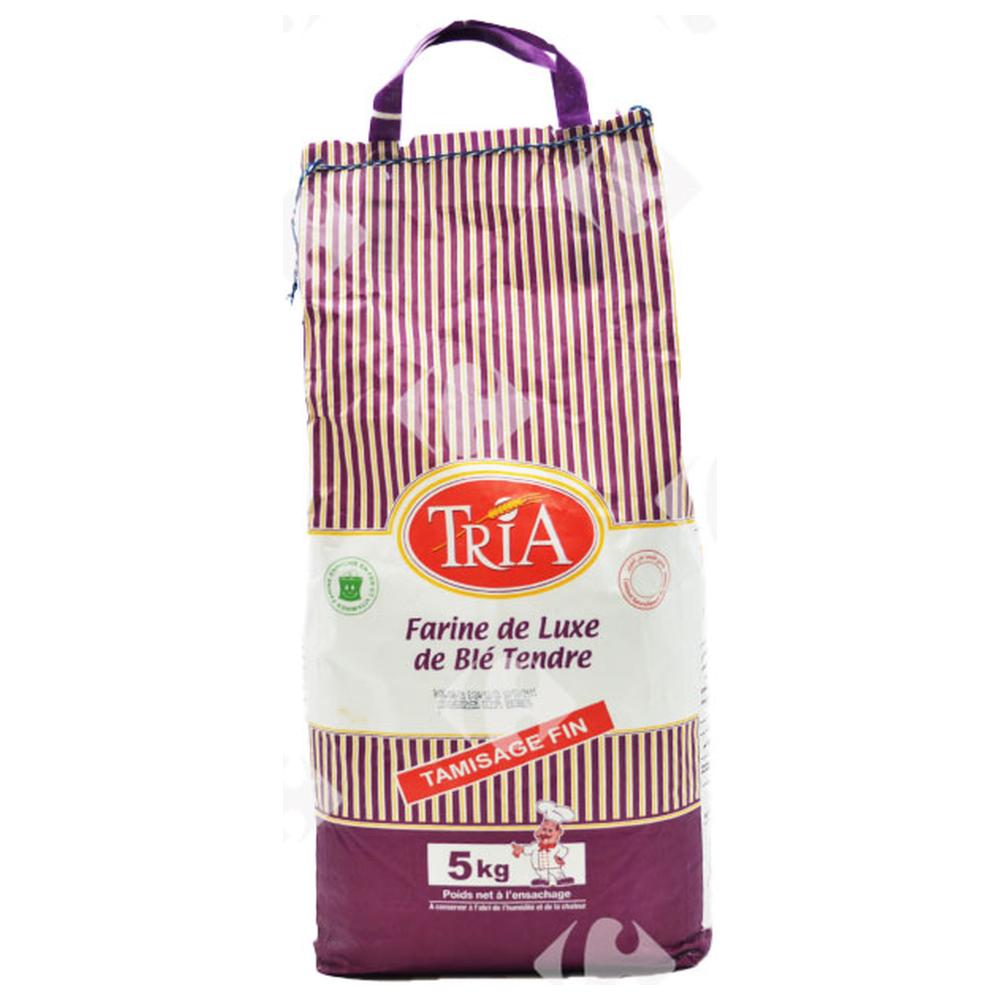 Farine de Blé Tendre Luxe Tria 5kg.