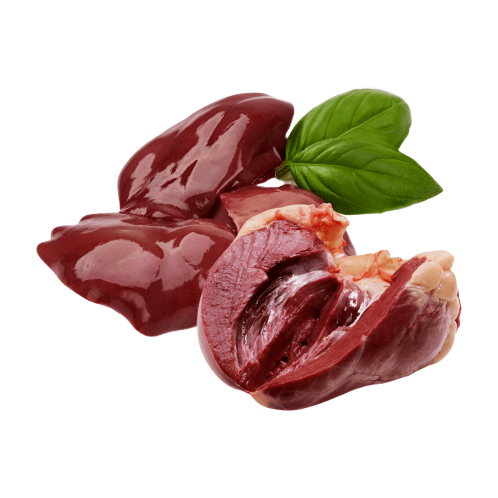 Foie de Bœuf avec coeur 250g.