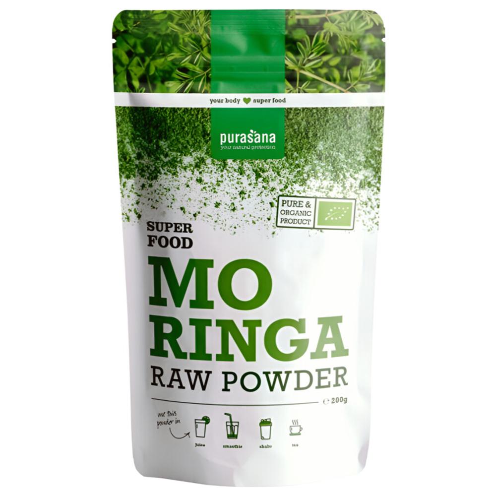 [713761] Poudre Protéinée Moringa Bio Purasana 200g.