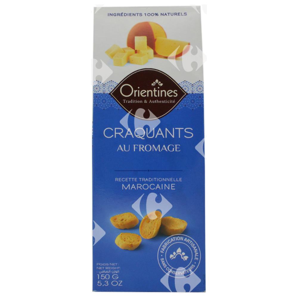 Craquants au Fromage Orientines 150g.