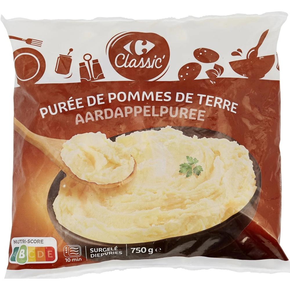 [691185] Purée de Pomme de Terre Carrefour Classic 750g