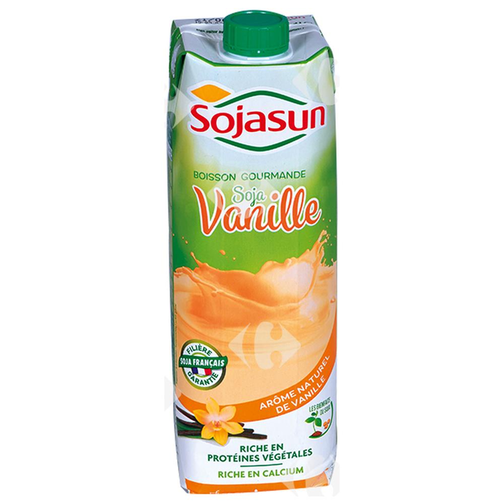 [384322] Lait de Soja à la Vanille UHT Sojasun 1L.
