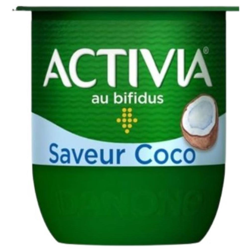 Yaourt Brassé Coco Activia 110g.
