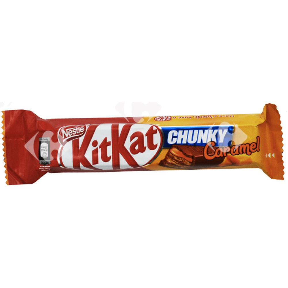 [485676] Barre Chocolatée au Caramel Chunky Kit Kat 52,5g.