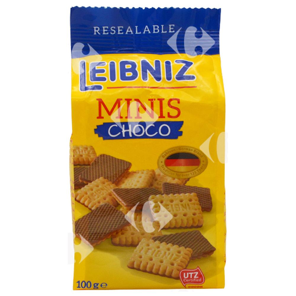 [371118] Biscuits Mini Chocolat Leibniz Bahlsen 100g.