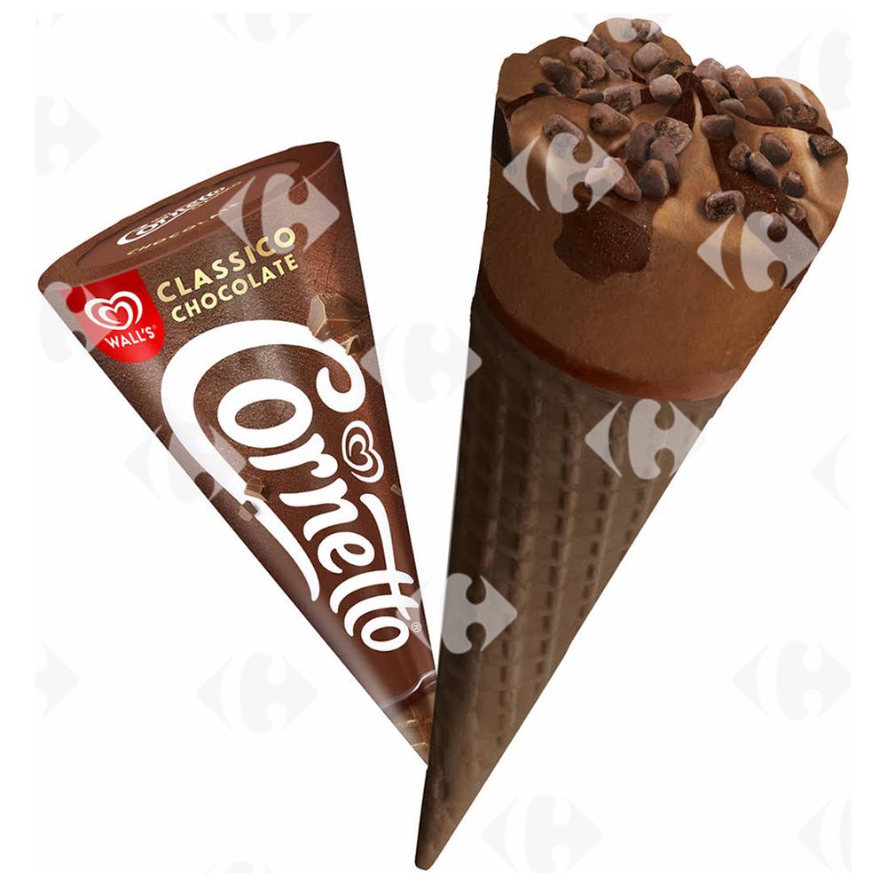 [629755] Cornet Glace Chocolat Cornetto 125ml.