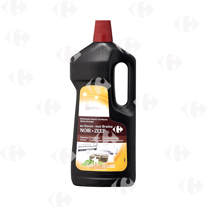Liquide Multi-Surfaces au Savon Noir Carrefour 1,25L