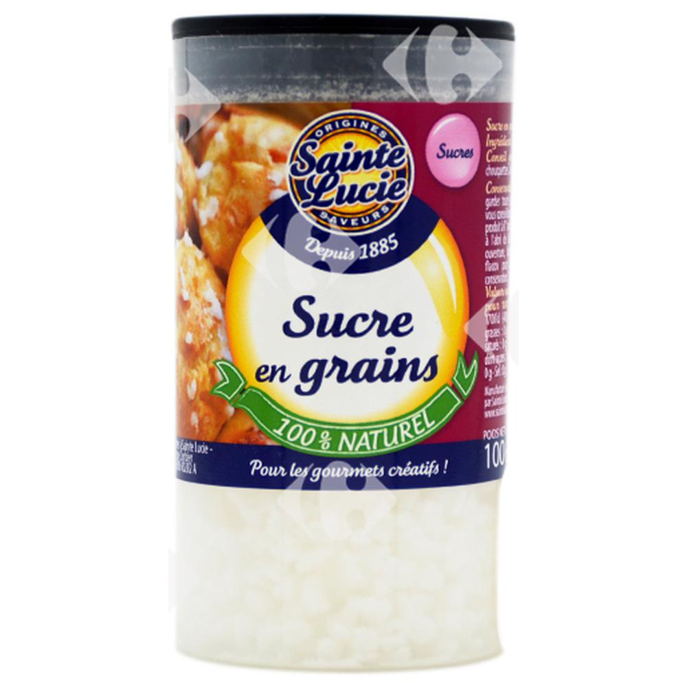 Sucre en Grains Sainte Lucie 100g.