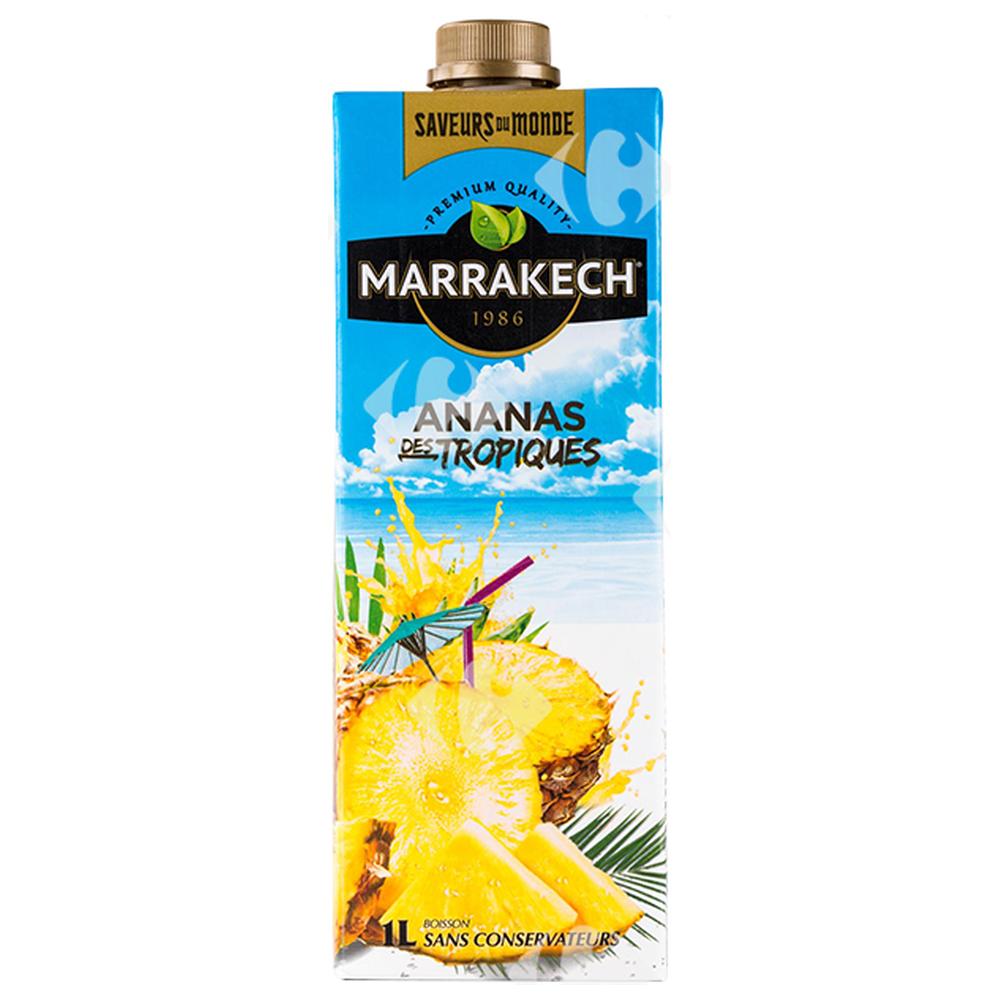 [218942] Jus d'Ananas Saveurs Du Monde Marrakech 1L.