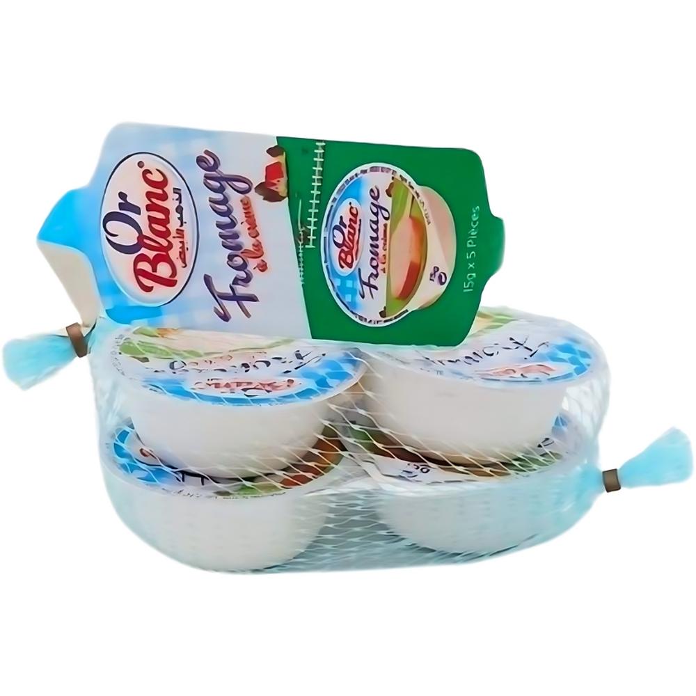 Filets de Fromage à la Crème Or Blanc 5 unités 15g