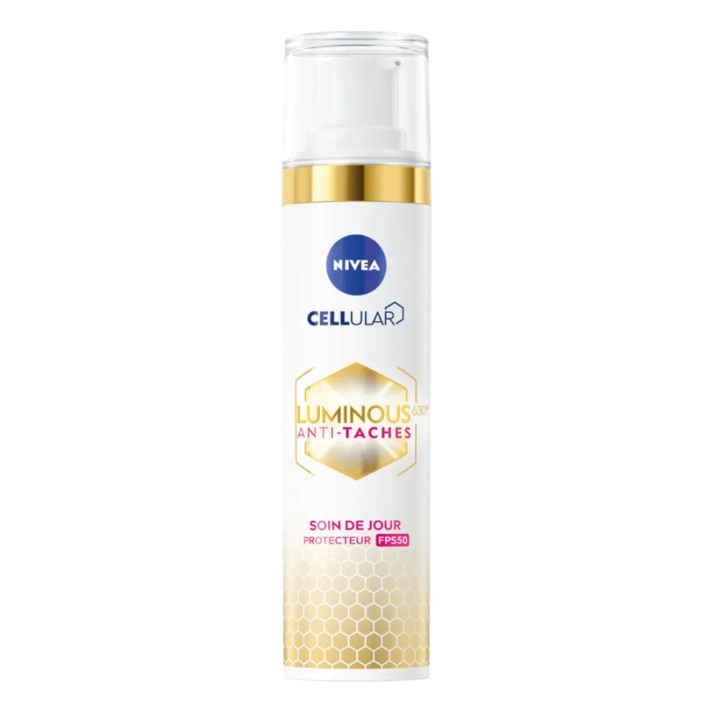 [697280] Soin de Jour Anti-taches SPF50 Luminous 630 NIVEA 40ml.