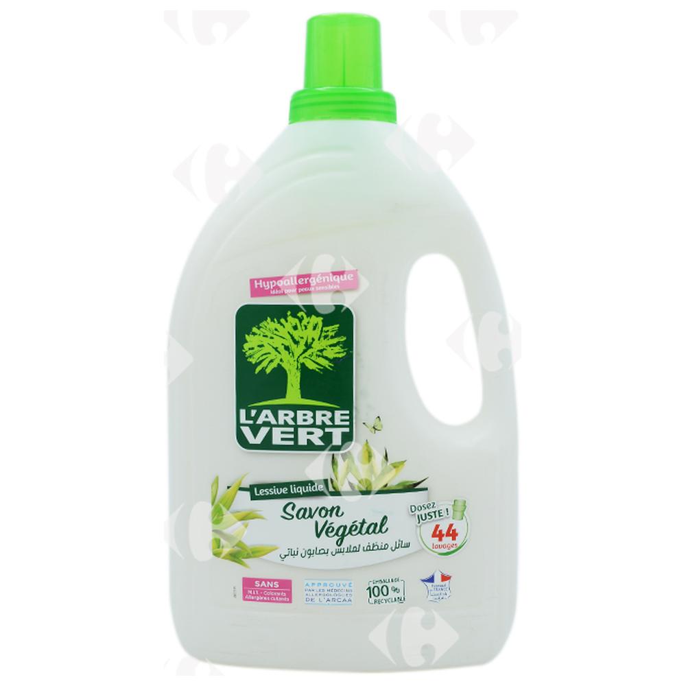 [195484] Détergent Lessive Liquide au Savon Végétal Arbre Vert 3L
