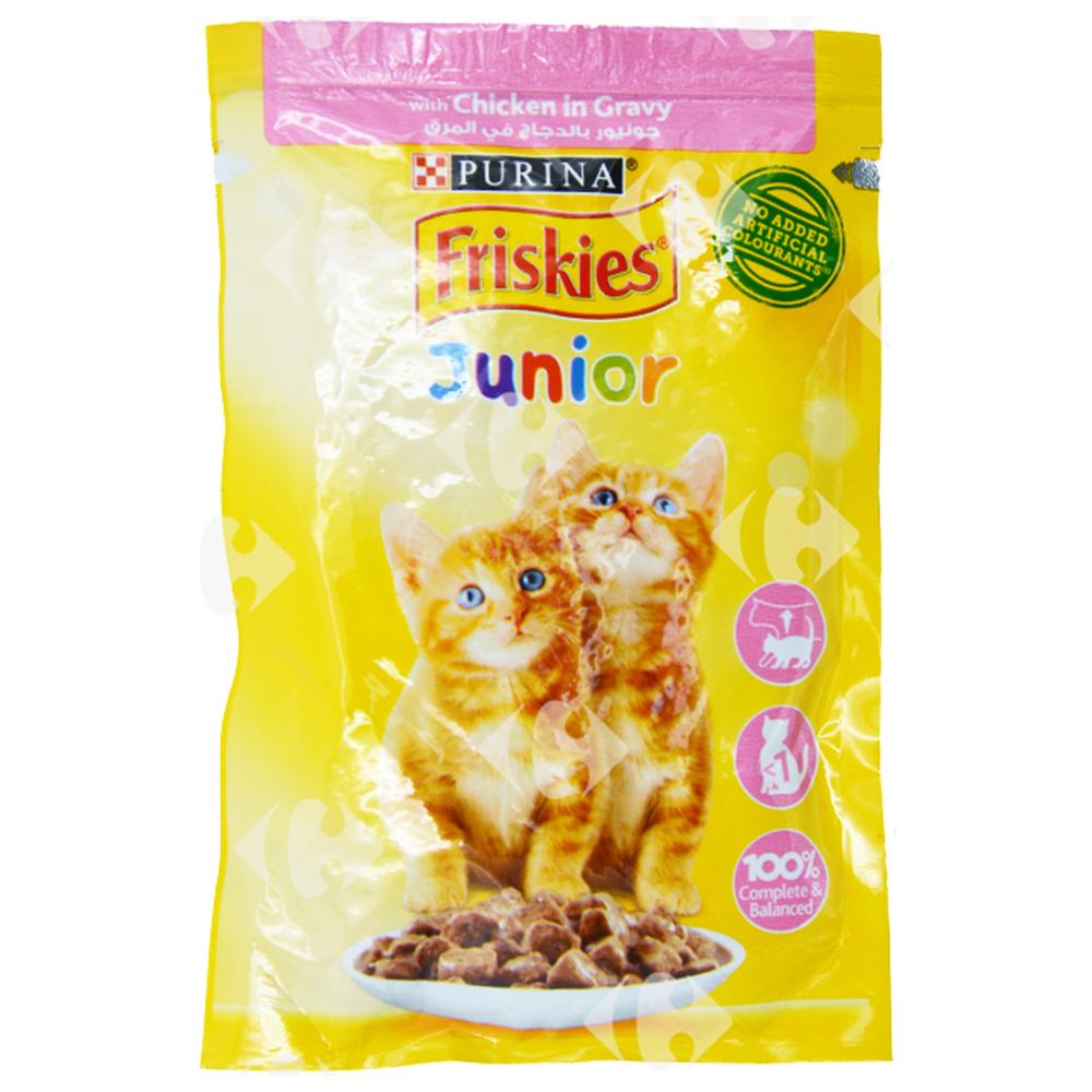 [645944] Pâtée Effilé pour Chats Junior Friskies 85g