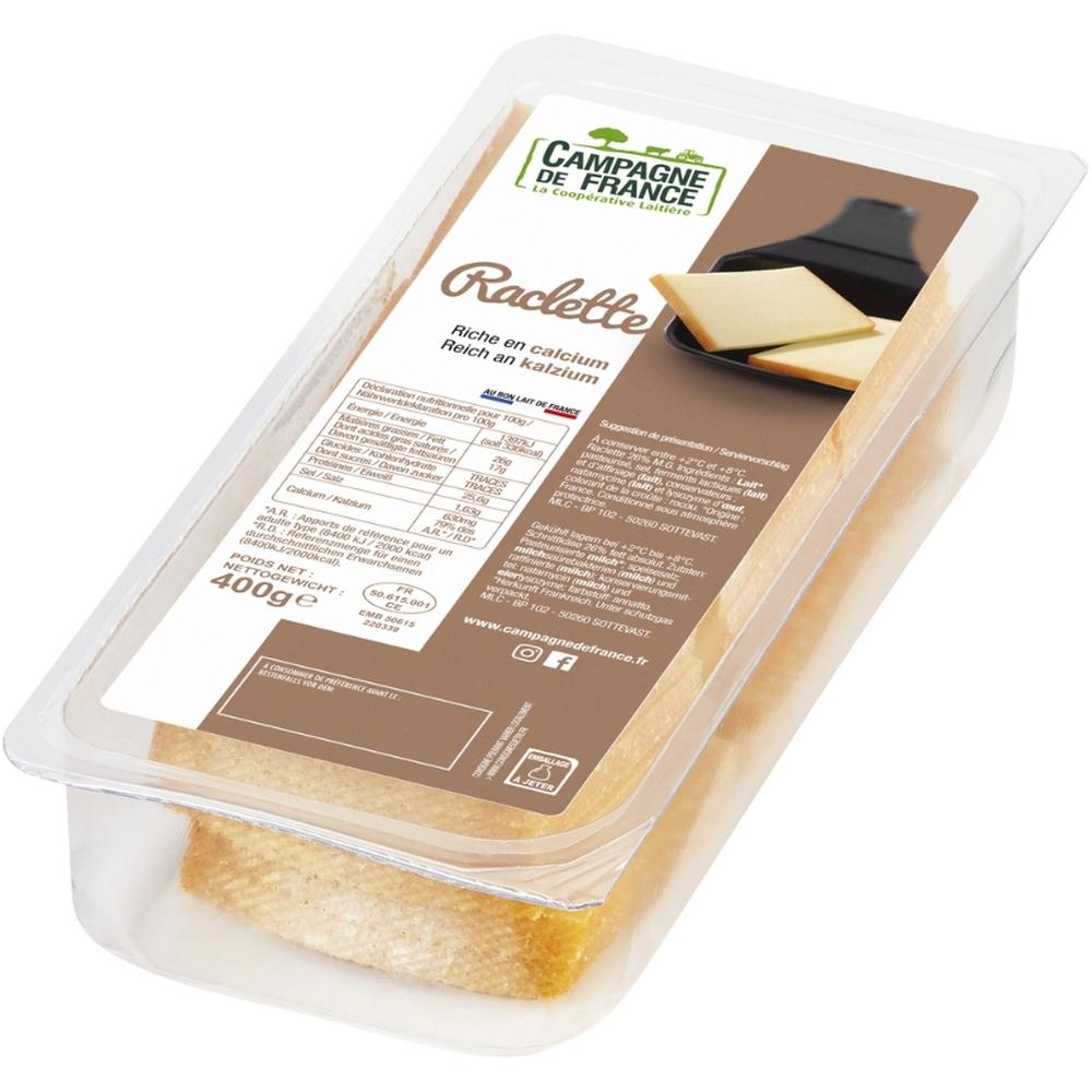 Raclette Campagne de France 400g.