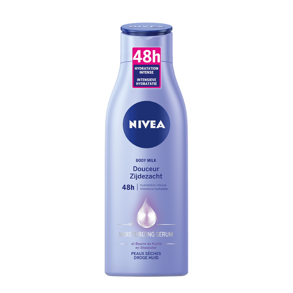 [64105] Lait Hydratant Douceur peaux sèches NIVEA 250ml.