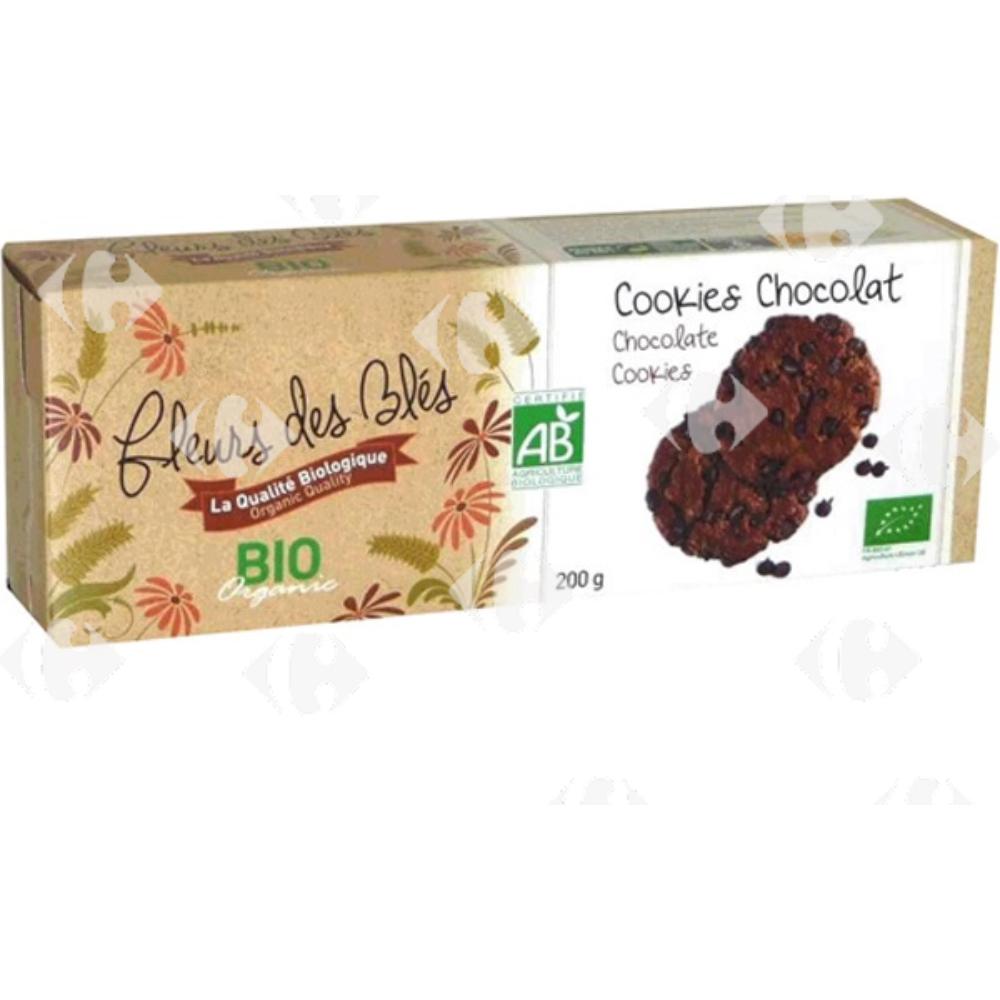 [682974] Biscuits Cookies Chocolat Bio Fleurs De Blés 200g