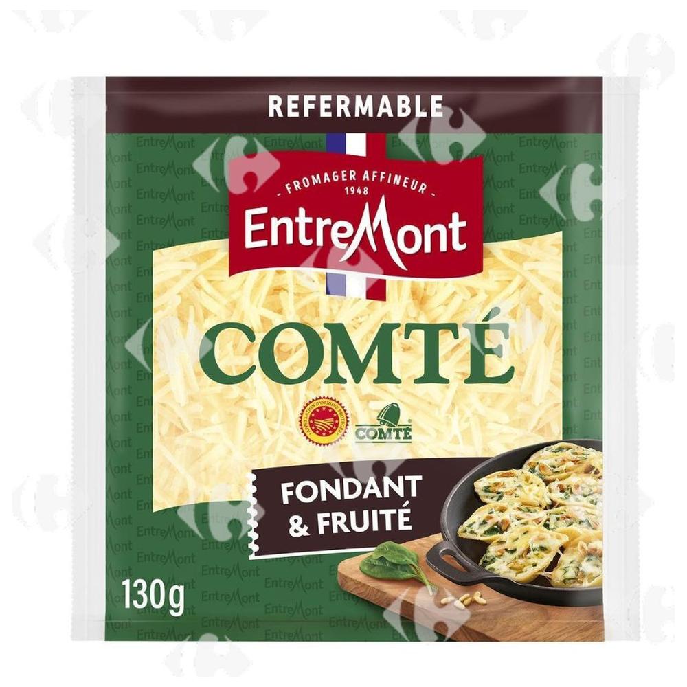 Fromage Râpé Comté Entremont 130g.