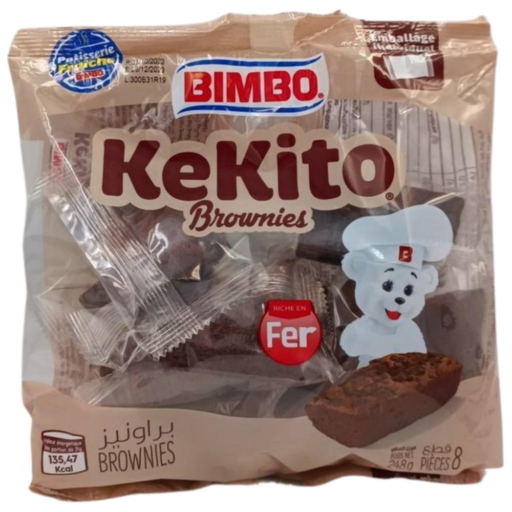 Brownie Chocolat Kekito Bimbo 248g.