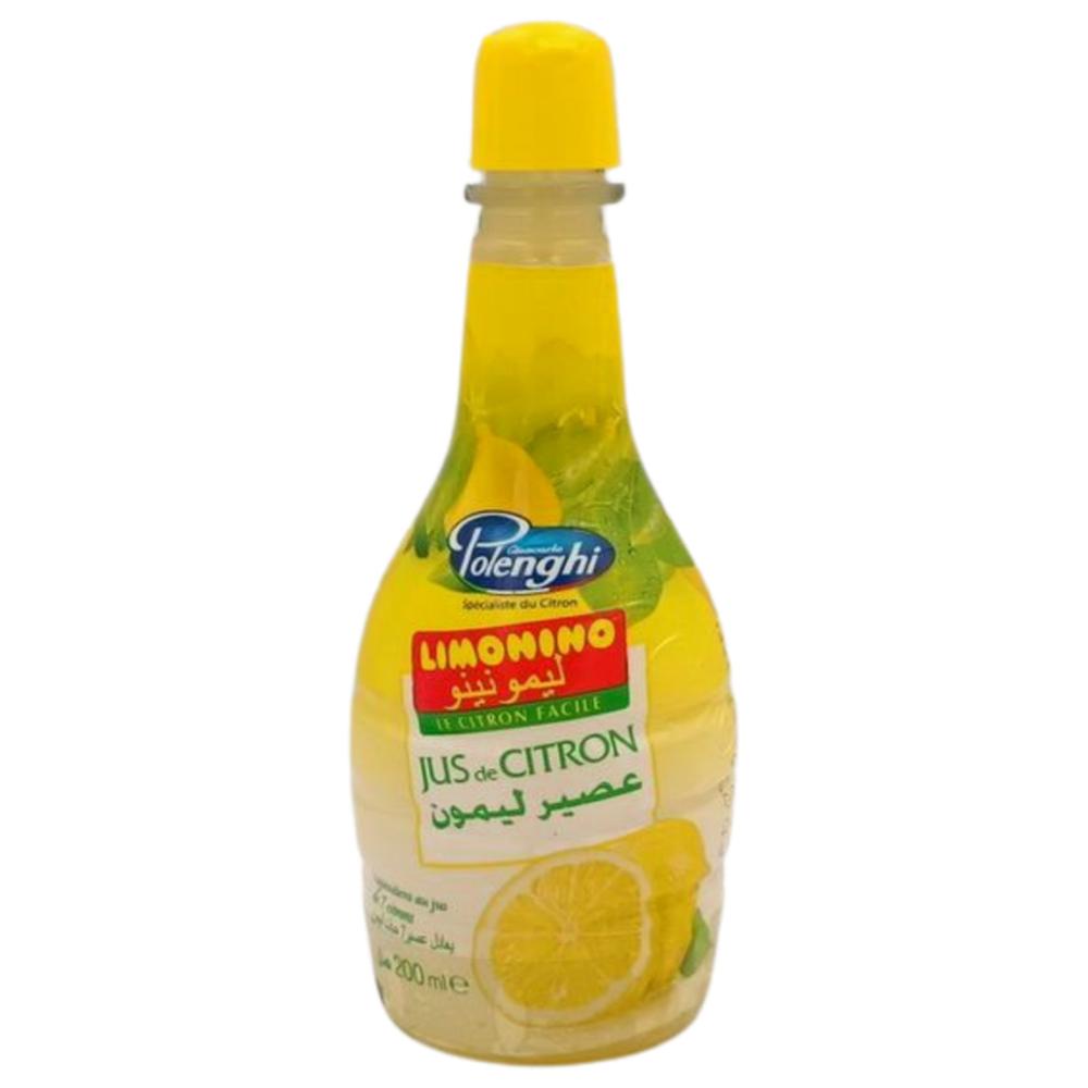 [453609] Jus de Citron Jaune Limonino 200ml.