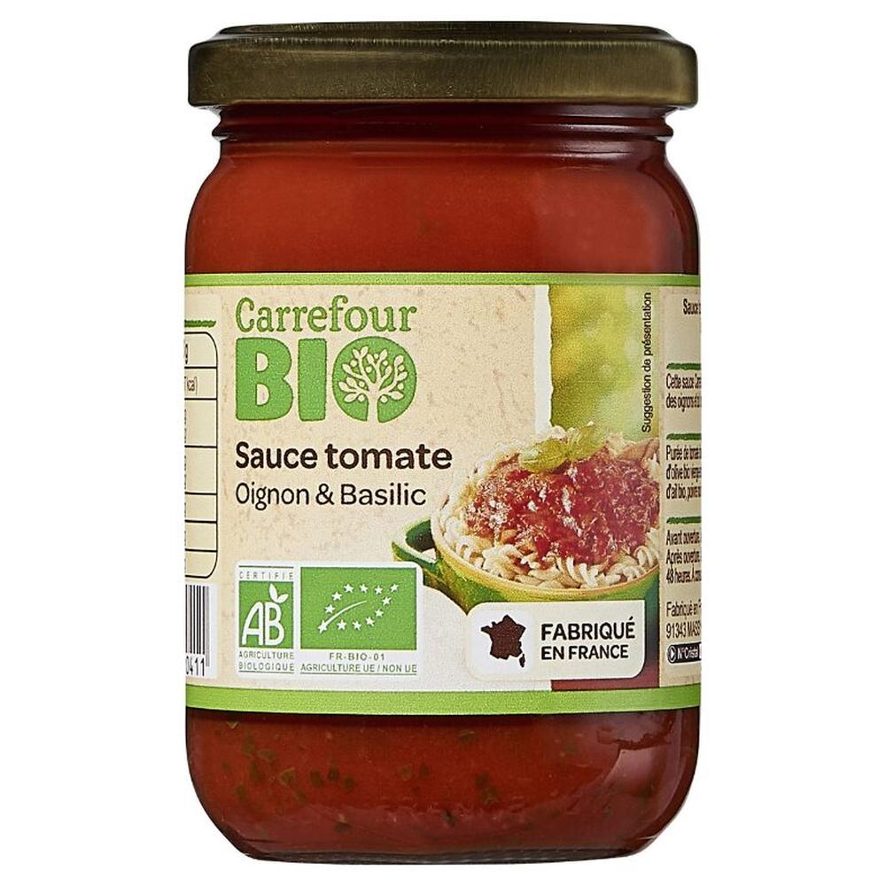 [571073] Sauce Tomate/Basilic Carrefour BIO 200g