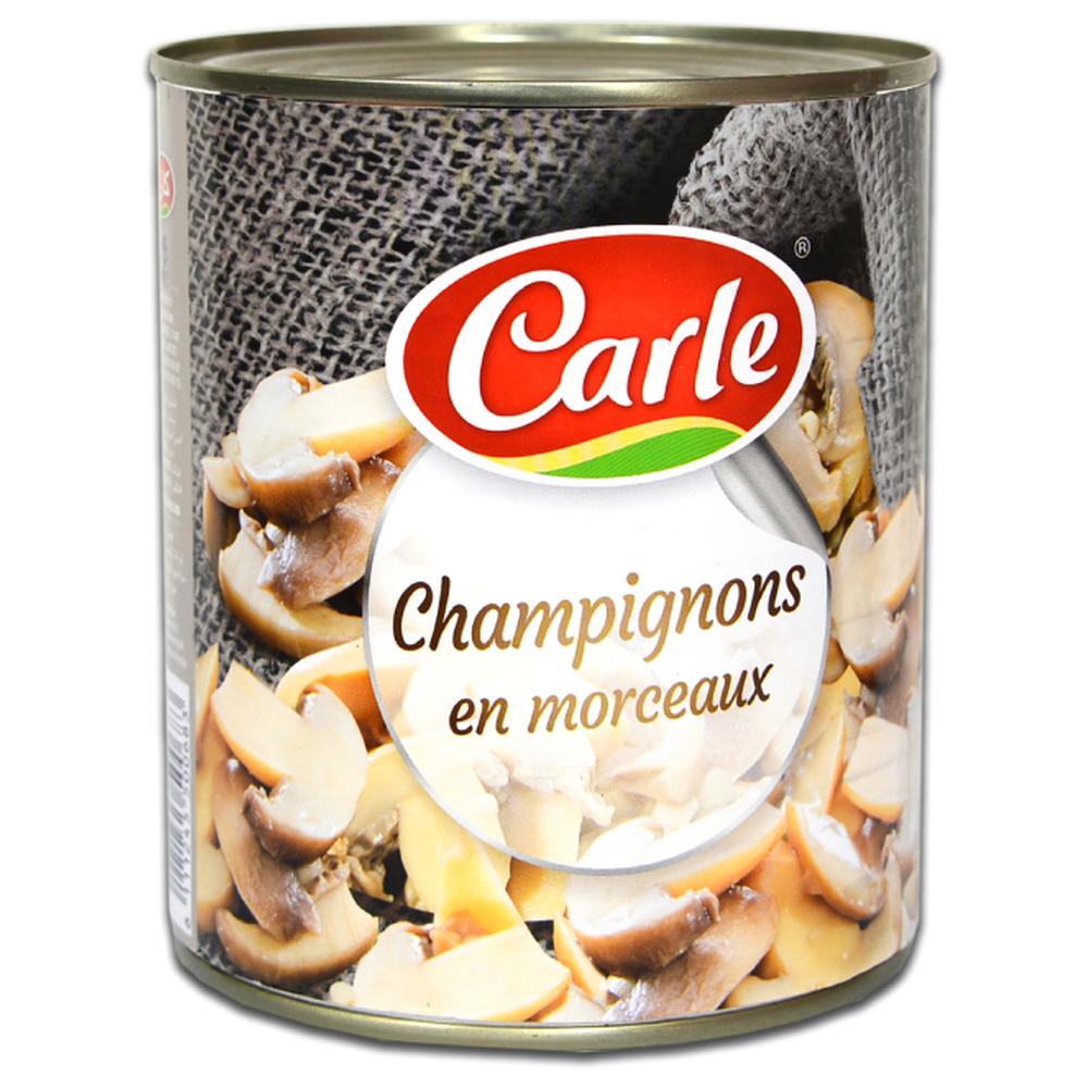 [148909] Conserve de Champignon en Morceaux Carle 800g