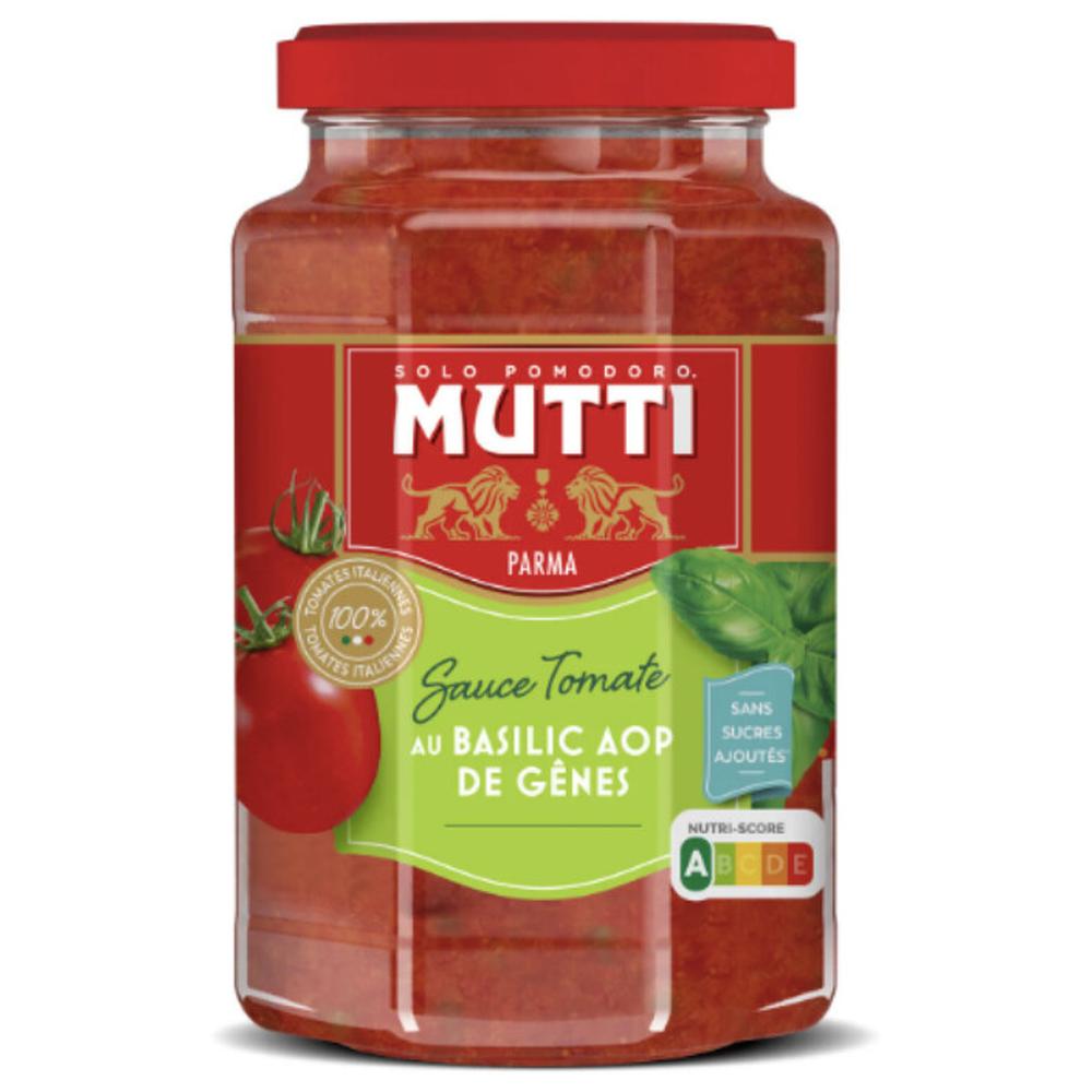 [673247] Sauce Tomates et Basilic Mutti 400g.