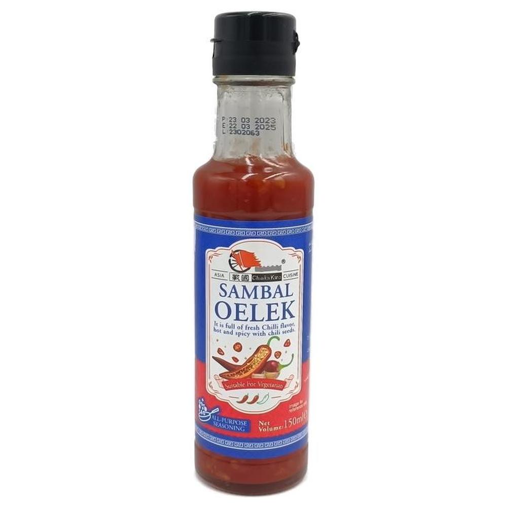 [419496] Sauce Chili Sambal Oelek Chain Kwo 150ml.