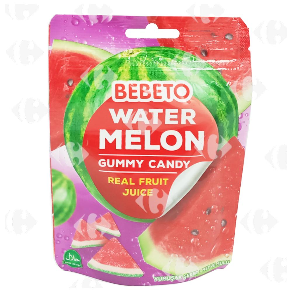 Gommes Watermelon Fruit Juice Bebeto 60g.