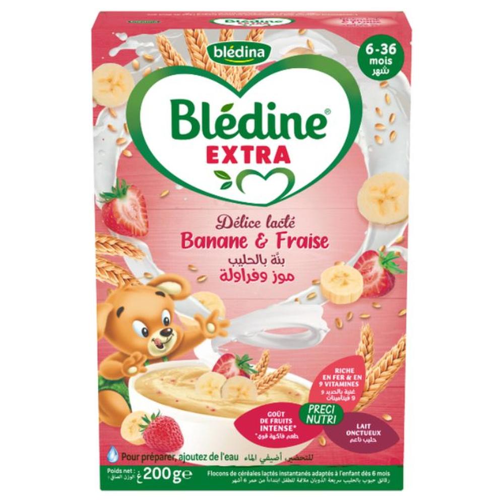[684995] Farine Lactée Extra Banane Fraise Blédina 200g