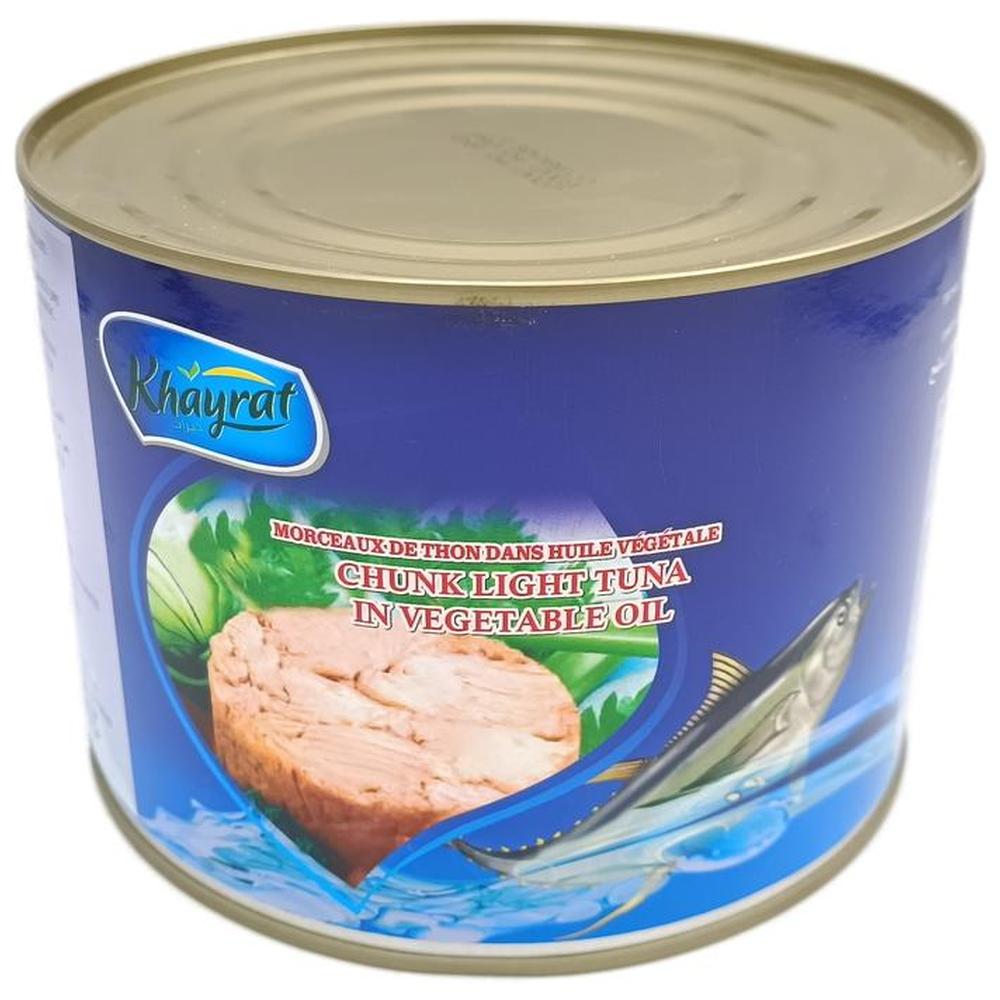 [529493] Thon à l'Huile Végétale  Khayrat 1700g.