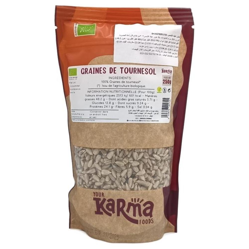 [682694] Graines de Tournesol Bio Karma 250g.