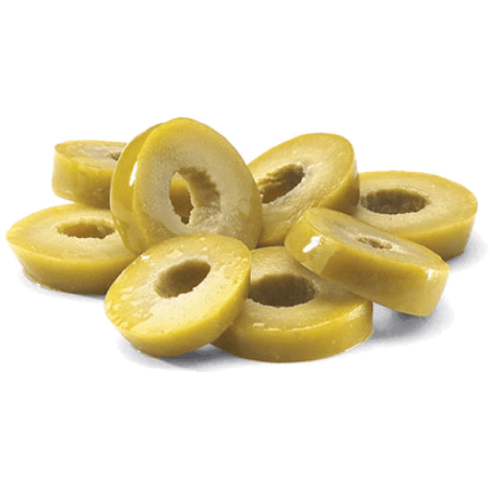 Olives Slice Vertes 200g.