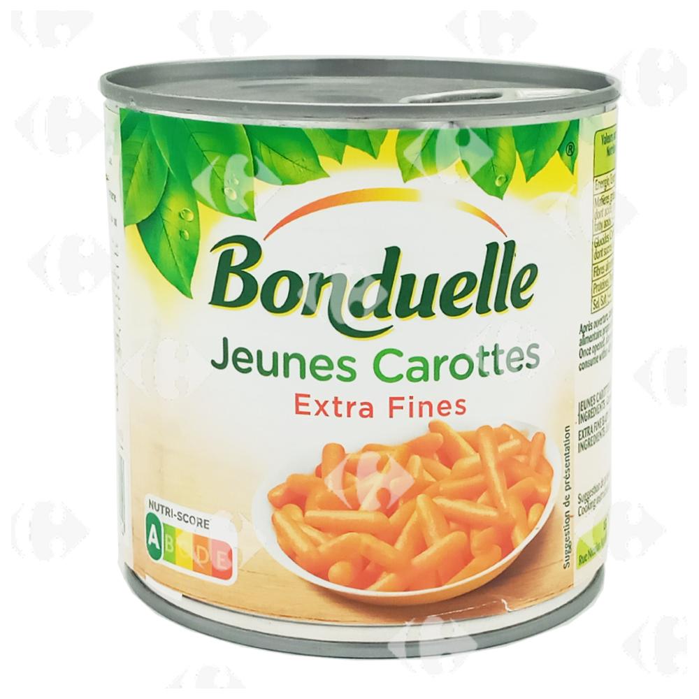 [690224] Jeunes Carottes Bonduelle 400g.
