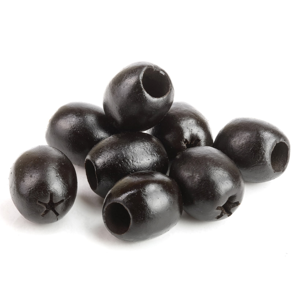 [512179] Olives Noires Dénoyautées 200g.