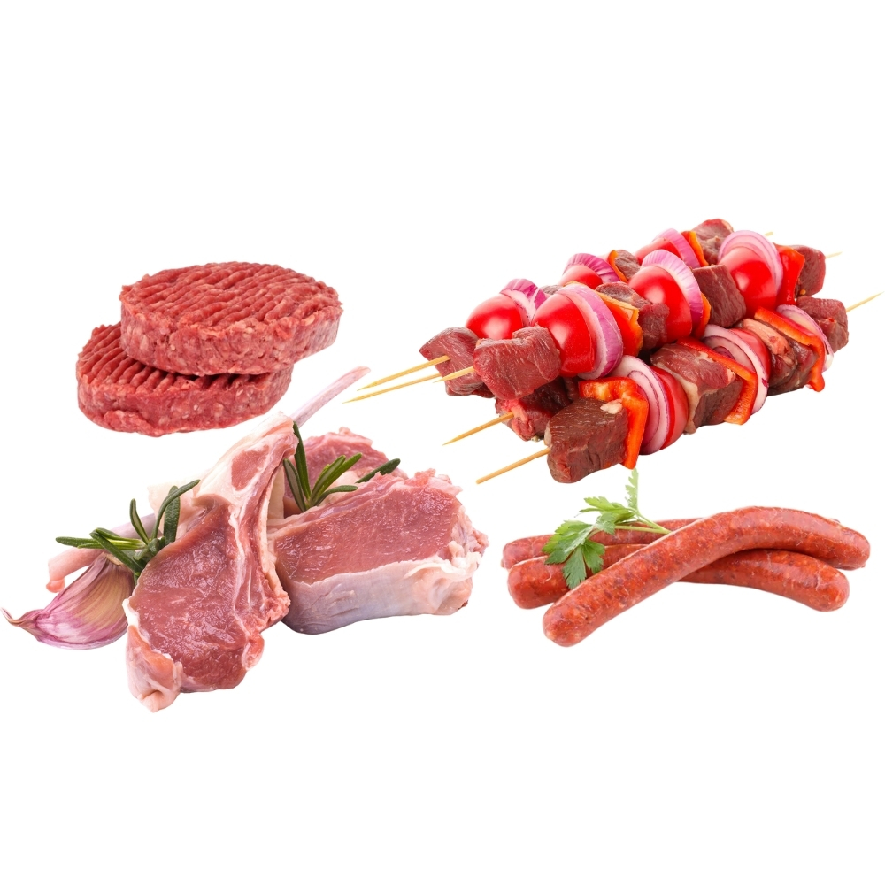 [566862] Mix Élaborés à Griller en Barquette 500g.