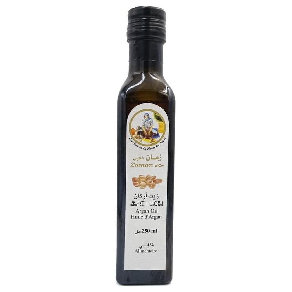 [537460] Huile d'Argan Alimentaire Zaman d'Or 250ml.