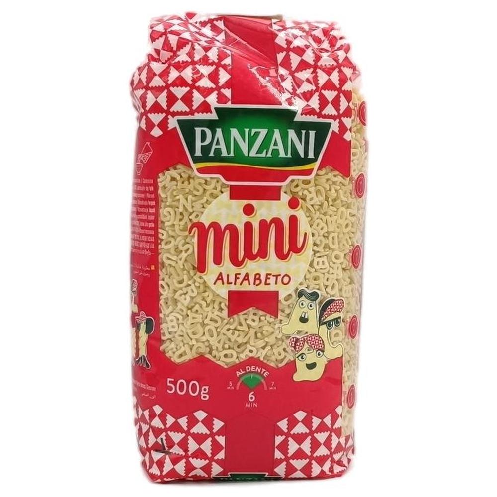 Pâtes forme Alphabet Panzani 500g.