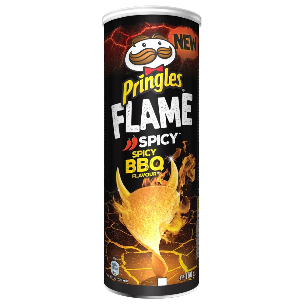 Tuile Barbecue Flame Pringles 160g.