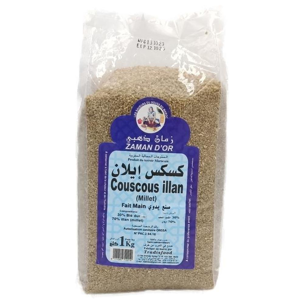 [537596] Couscous Ilan Zaman d'Or  1kg.